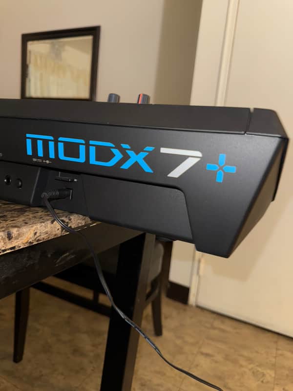 Yamaha MODX7+ 76-Key 16-Voice Synthesizer 2022 - Present - Black image 1