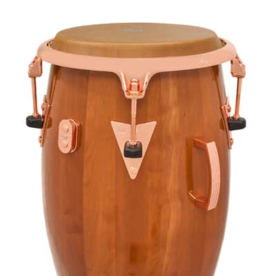 Latin Percussion Limited Cherry Quinto Drum - 30" Tall, Natural Rawhide Head imagen 4