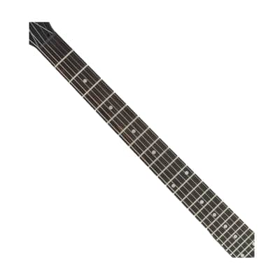 Used Jackson JS Series Dinky JS12 Electric Guitar - Snow White w/Amaranth FB image 3