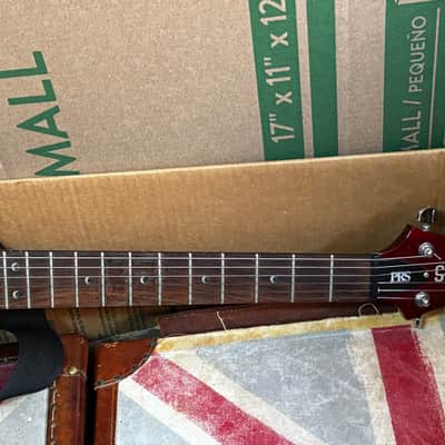 PRS SE Singlecut Scarlet Red Electric Guitar w Case image 9