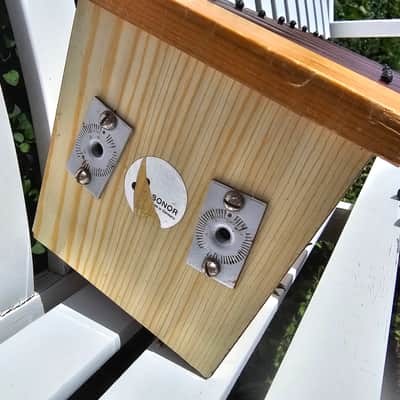 Vintage 70s Sonor Xylophone Natural Rosewood notes made in Germany image 2