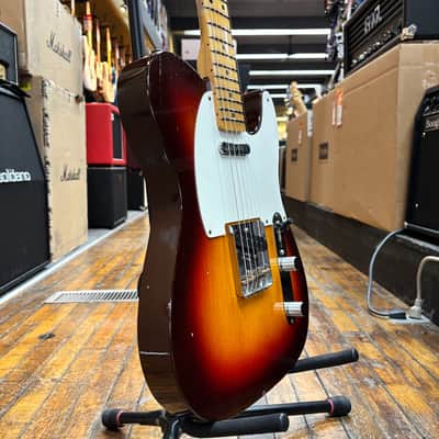Fender Custom Shop 1959 Telecaster Journeyman Relic Electric Guitar Chocolate 3-Color Sunburst w/Tweed Case image 2