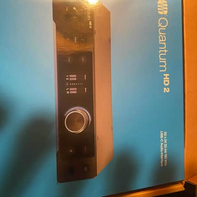 PreSonus Quantum HD2 USB-C Audio Interface 2024 - Present - Black image 4