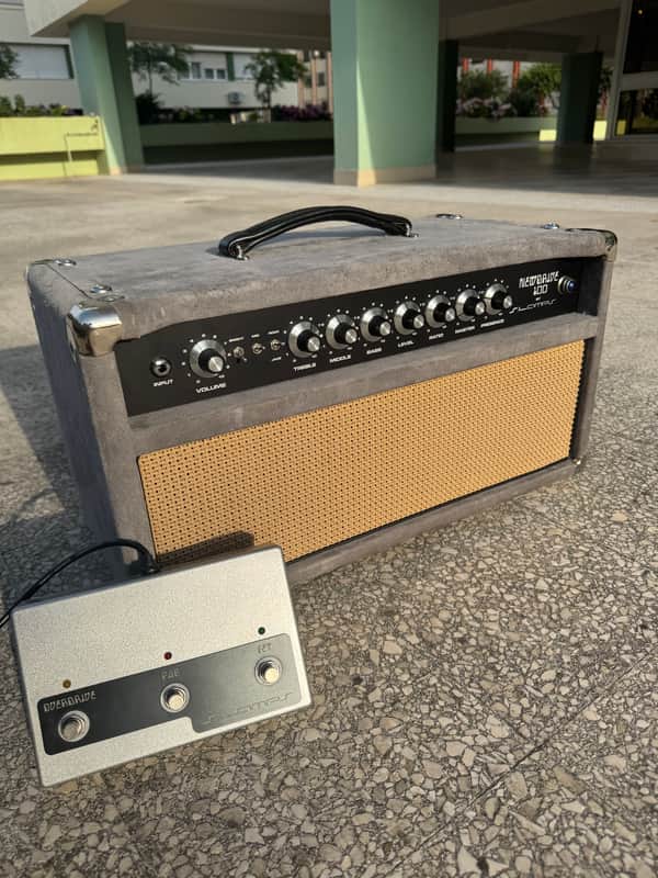 SL Amp Newdrive 100 (Dumble overdrive special) 2022 - Grey suede image 1