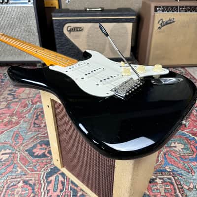 Fender 1957 Vintage Reissue Stratocaster ST-57 Black Texas Specials - 1993 image 16