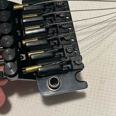 2000's Made in Germany Floyd Rose Speedloader Black Tremolo Bridge Vibrato & Arm Set w/ Strings image 20