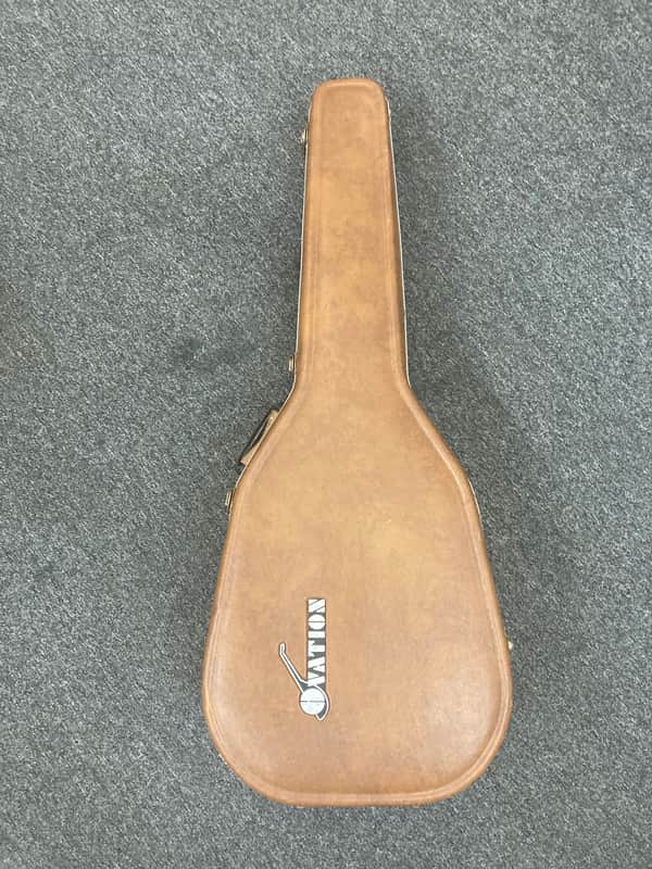 Ovation Deep Bowl Molded Hardshell Case 1970s - Brown image 1