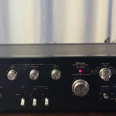 🎶 Sansui AU-5500 Vintage Integrated Amplifier — Serviced, Cleaned, 100V JDM, Plug & Play w/ Step-Down image 2