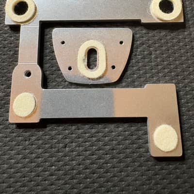 Vibramate V7-335-G-C V7 Archtop Adapter Kit for Bigsby B7 2010s - Stainless Steel image 7