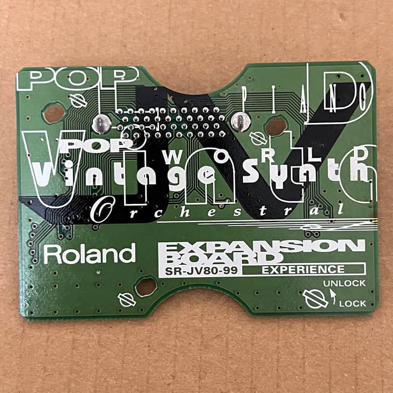 Roland SR-JV80-99 Experience Expansion Board 1990s - Green image 1