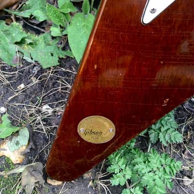Gibson Medallion Flying V ex Scorpions Matthias Jabs 1972 - Wine Red image 5