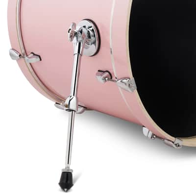 PDP Mainstage Twisted Rose Sparkle w/HW Paiste Cym Pack Drum Kit image 2