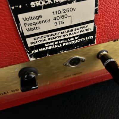 Marshall Super Tremolo 100W JMP (1959T) – 1971 – Original Red Tolex – Mustards & Drakes – AC/DC Era image 23