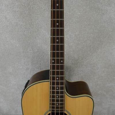 Epiphone El Segundo Acoustic Electric Bass Guitar - Natural image 5