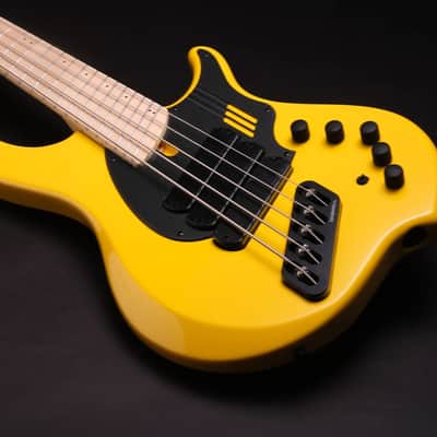 Dingwall NG3 Adam "Nolly" Getgood Signature 5-String Ferrari Yellow image 1