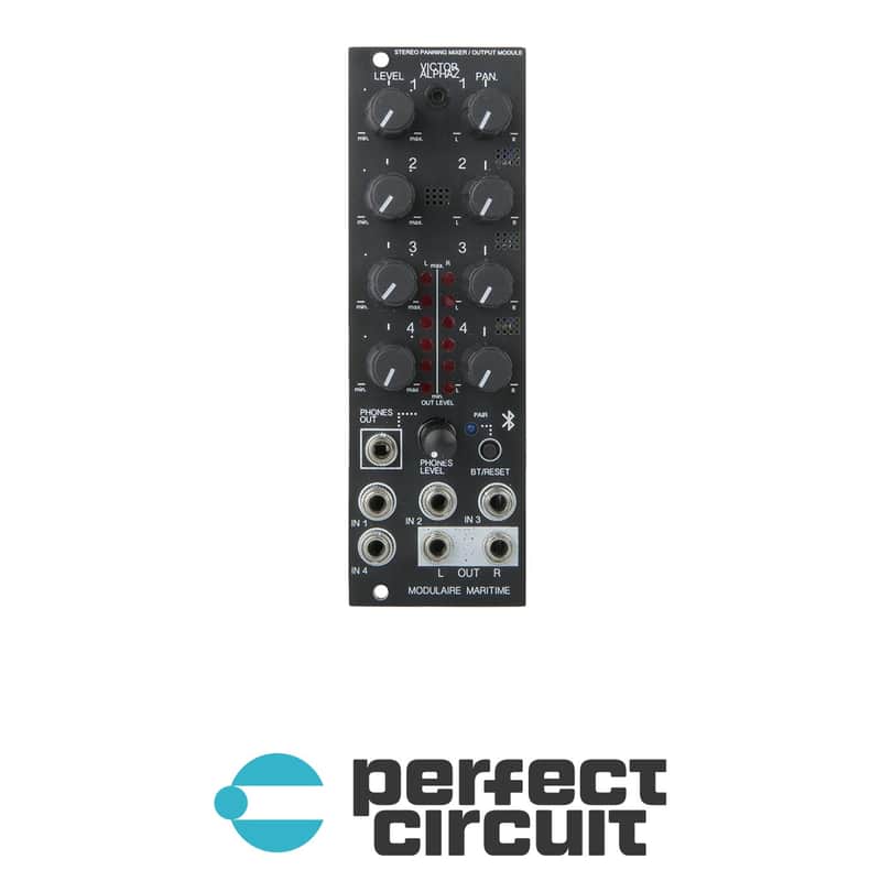 Modulaire Maritime Victor Alpha 2 Stereo Panning Mixer image 1