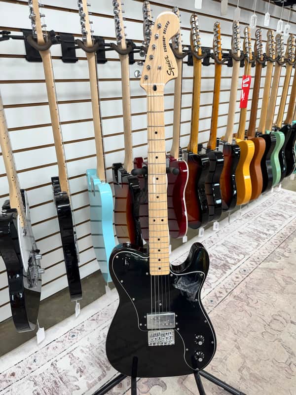 Squier Paranormal Esquire Deluxe - Metallic Black image 1