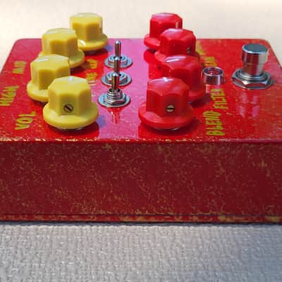 Immagine Handpainted N.E.W. Bass Overdrive effects pedal - 5