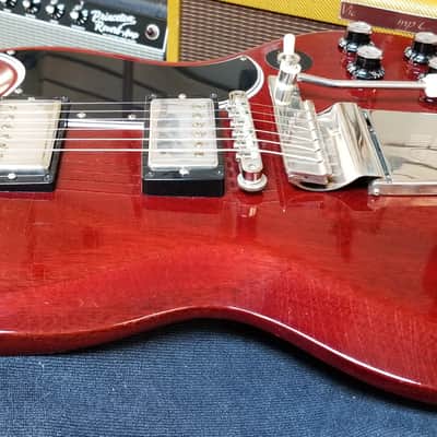 used 2023 Gibson Custom Shop Murphy Lab '64 SG Standard Reissue Ultra Light Aging, Excellent Condition with OHSC & Paperwork! image 13