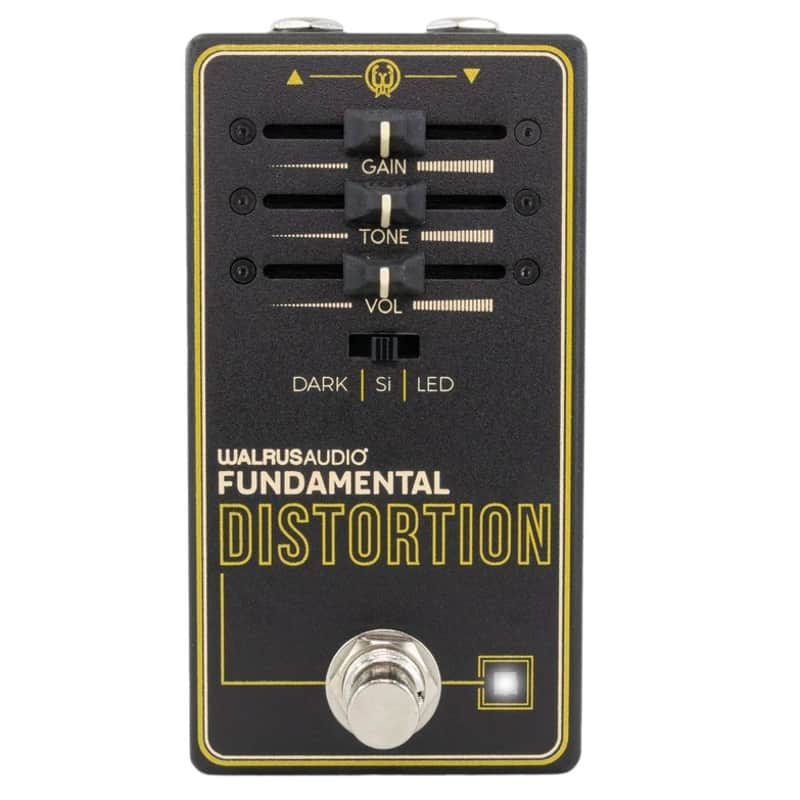 New Walrus Audio Fundamental Series Distortion Guitar Effects Pedal image 1