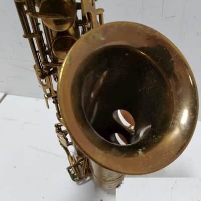 Hamilton Alto Saxophone USA w/ case/neck/MP/strap, Very Good condition image 11