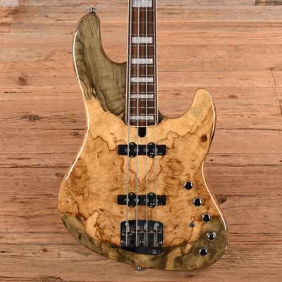 Mayones Jabba Custom BB 4-String Buckeye Burl Natural Gloss 2021