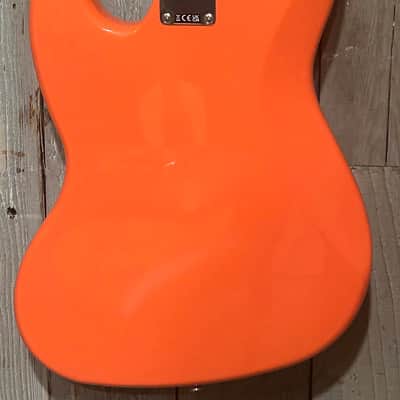 NEW Squier Classic Vibe '60s Jazz Bass - Tahitian Coral, Amazing Color! Ships Fast With A Pro Set Up! image 11
