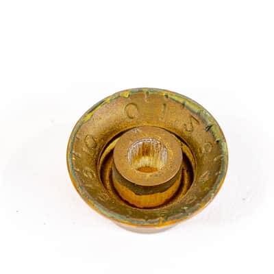 Authentic 1950s Gibson Gold Top Hat/ Bonnet/Bell Knob image 5