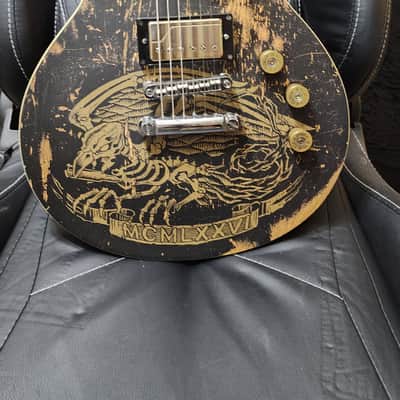 ESP LTD WA-200 Warbird Distressed Will Adler Signature 2015 - 2018 - Warbird Distressed Graphic image 1