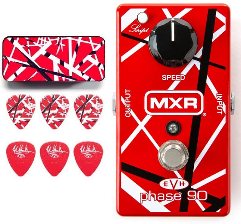 MXR EVH Eddie Van Halen Phase 90 Pedal ( Free EVH “Frankenstein” Pick Tin ) EVH90 image 1