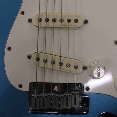 Fender 1996 - 50th Anniversary American Stratocaster - Painted Headstock LP Blue image 15