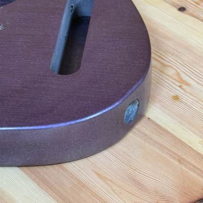2050g Kohlin Guitars T-Type Roasted Pine replacement body Aged Nitro Relic Vintage purple sparkle Made in Sweden image 4