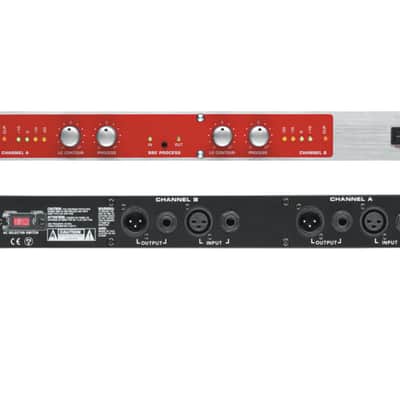 BBE BBE 882i Sonic Maximizer Rackmount 2026 - Red Silver image 2