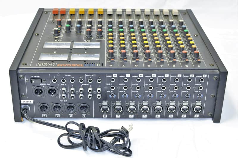 Tascam M-208 Analog Mixer | Reverb