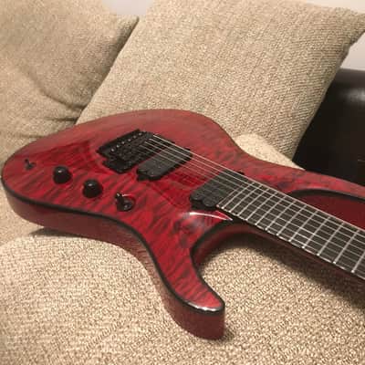 Jackson Chris Broderick 7 fr - Transparent Red image 1