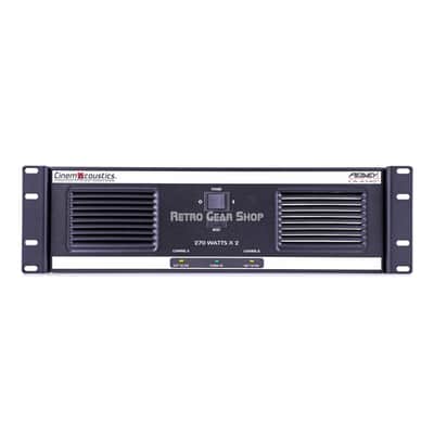 Peavey CA-A540 CinemAcoustics Power Amplifier CAA540 Amp for speakers image 1