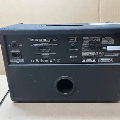 Fender GT40 - Black W/ Foot Switch / Serial Number (Amp): CGPC17006640 / Serial Number (Footswitch): CGPF17001285 image 8