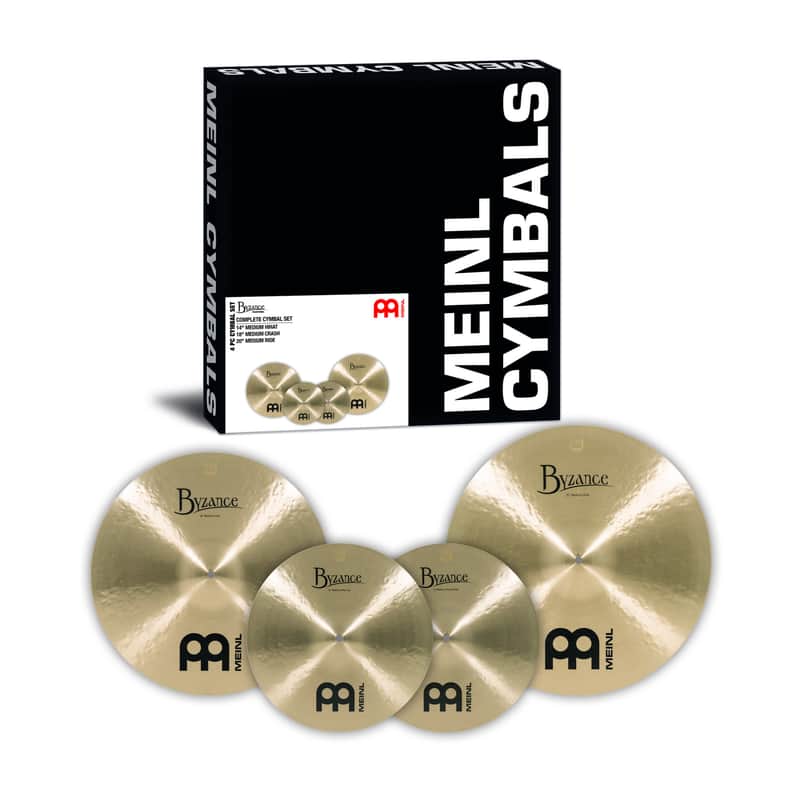 Meinl Cymbals BT-CS1 Byzance Traditional Complete Cymbal Set image 1
