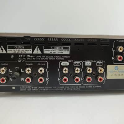 Pioneer A-30 Stereo Amplifier 40 Watts/Ch - 8 Ohms 1983-1985 - Silver image 6