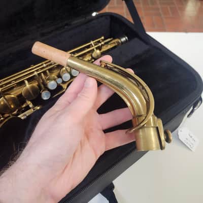 Vintage 1948 Martin "The Committee" Alto Sax, Orig. Lacquer, New Pads, New Case image 18