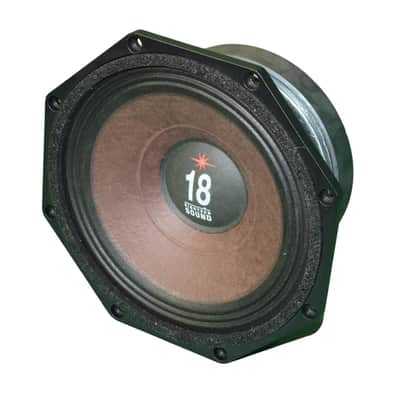 18 Sound 8MB720-8 8 inch Woofer Midbass Driver High Power Octragon Shape 250 Wrms 500 Watt Peak 8 Ohm Weather Protected Cone 2" Voice Coil image 1