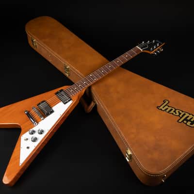 2023 Gibson Flying V - Antique Natural | USA BurstBucker Humbucker Pickups 2.9kg | OHSC image 23