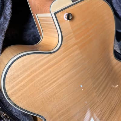 D'Angelico Excel EXL-1 Hollow Body Archtop with Rosewood Fretboard 2010s - Natural-Tint image 13