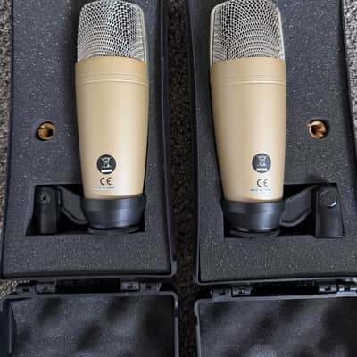 PAIR (x2) Behringer C-1 Large Diaphragm Cardioid Condenser Microphones 2007 - Present - Standard image 2