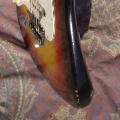 Fender Stratocaster 1966 - LEFTY Sunburst image 14