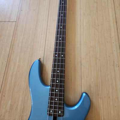 2000s Yamaha BBG4S-II Bass in Lake Placid Blue Active 9v BBG4 BBG4A-II BBNE Excellent image 4