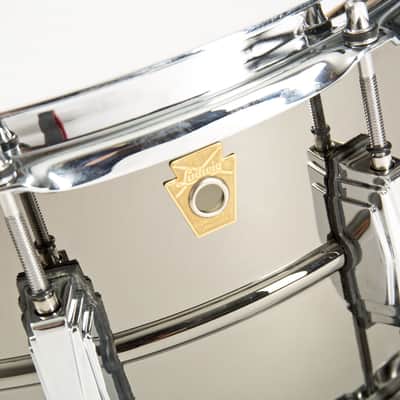 Ludwig Black Beauty Snare LB417, 14"x6.5", Brass - Snare Drum image 2