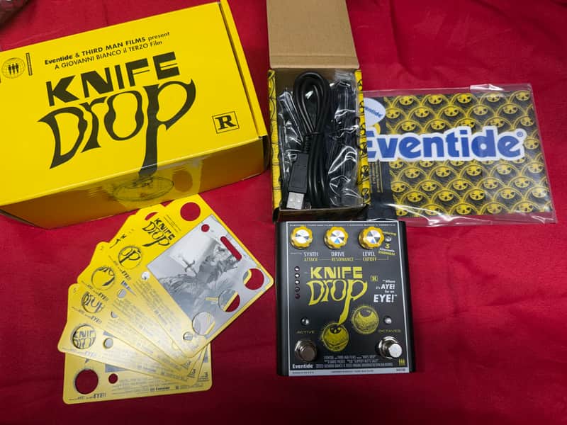Eventide Third Man Hardware Knife Drop 2024 - Present - Black / Yellow image 1