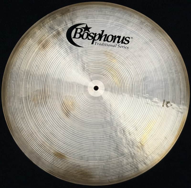 Bosphorus 21" Traditional Series Flat Ride Cymbal - 2700g image 1
