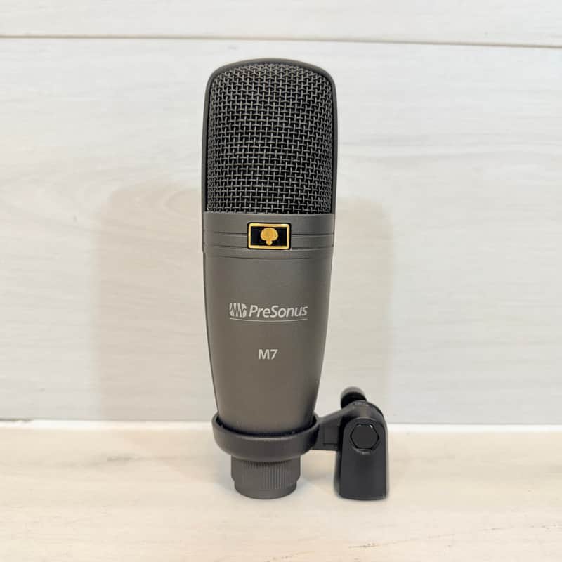 PreSonus M7 Large Diaphragm Condenser Microphone w/ Stand Mount image 1